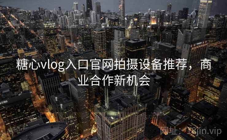 糖心vlog入口官网拍摄设备推荐，商业合作新机会
